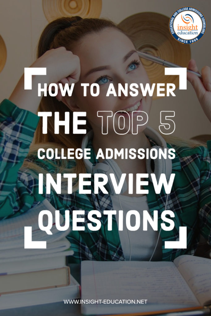 How To Answer College Interview Question Tell Me About Yourself